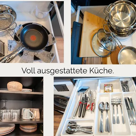 Zeitwohnstudios Work & - Modern, Vollausgestattet Fuer Selbstversorger شقة *