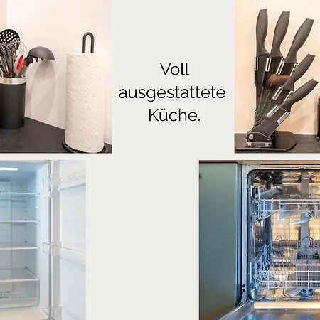Zeitwohnstudios Work & - Modern, Vollausgestattet Fuer Selbstversorger شقة *