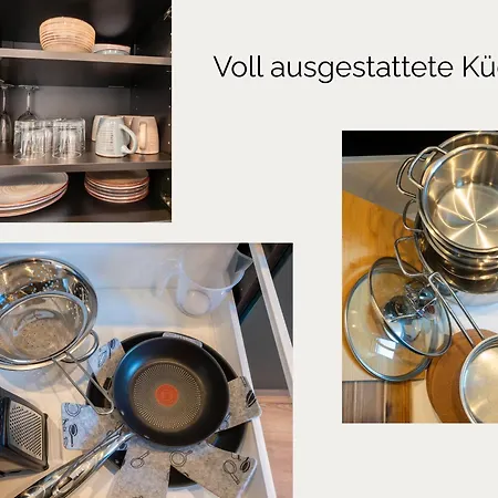 Zeitwohnstudios Work & - Modern, Vollausgestattet Fuer Selbstversorger شقة *